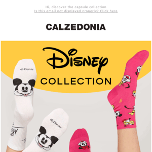 Disney socks for the whole family!