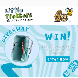 Celebrate Walking Month, Win a Backpack🙌