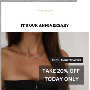 TAKE 15% OFF TODAY ONLY! - Gold Vintage Chains