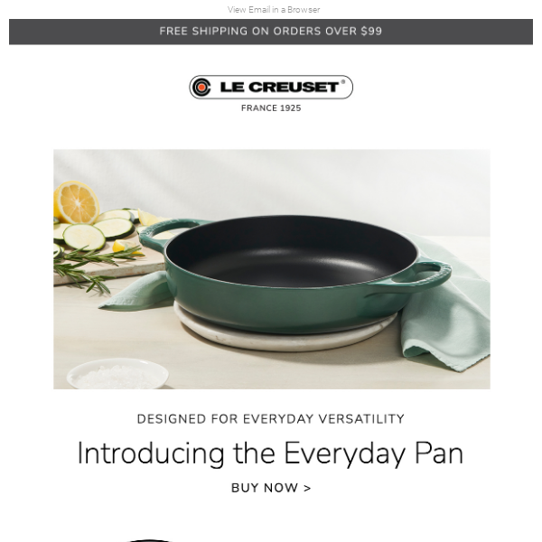 Unleash Your Culinary Skills with Le Creuset's Everyday Pan