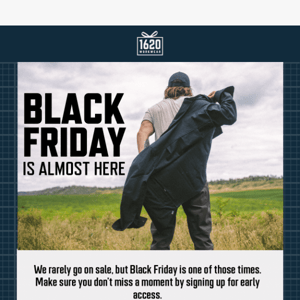 Black Friday is Almost Here