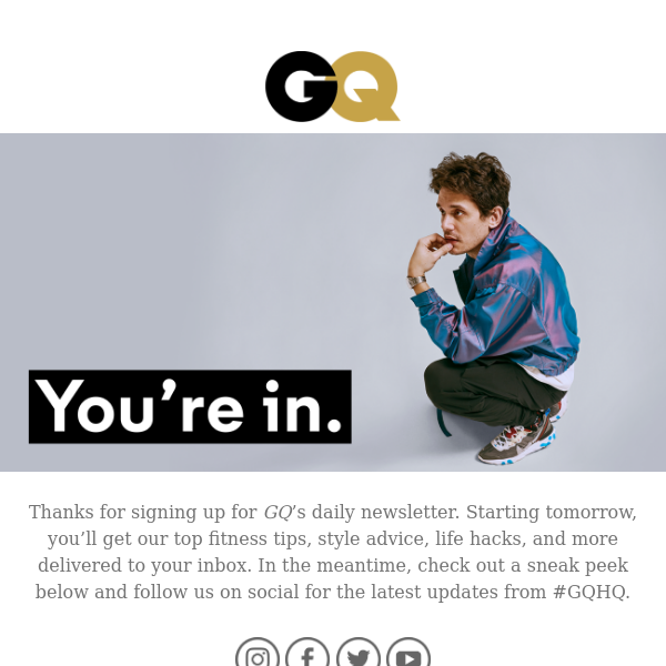 Welcome to GQ Daily