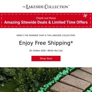 Free Shipping | Last Chance To Get Your Lakeside Favorites!