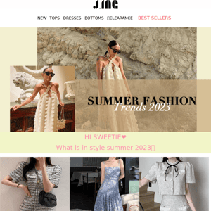 🌞Trend Alert for your summer wardrobe