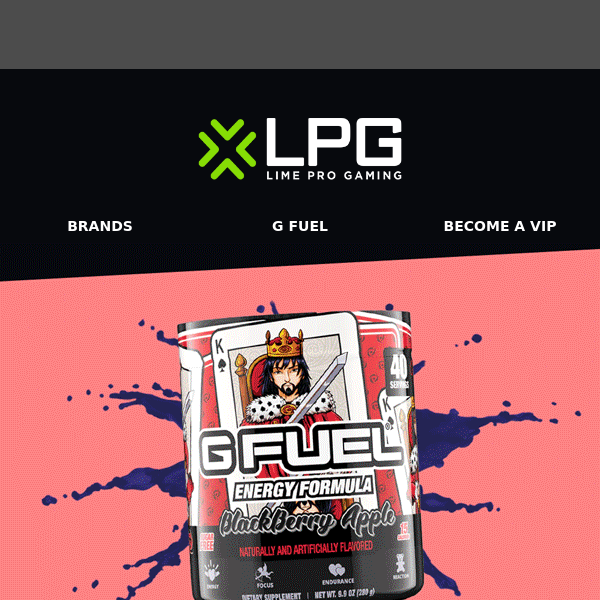 New G Fuel Tubs!