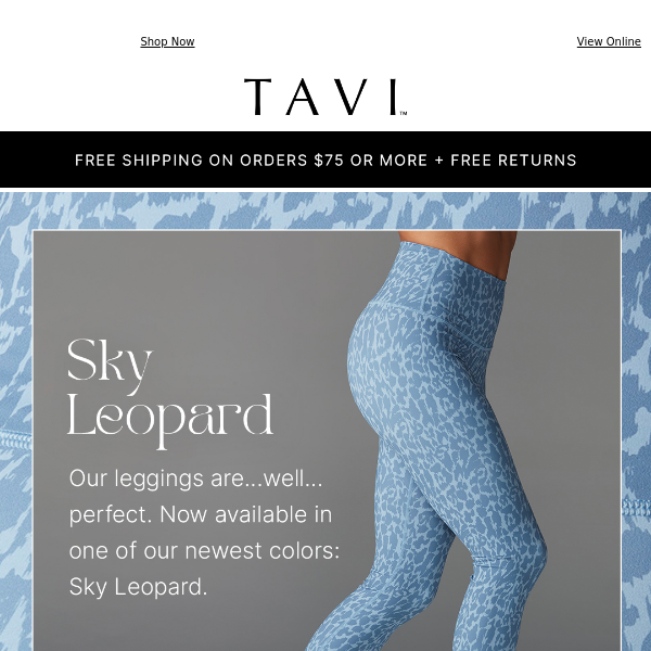 TAVI: Leggings, Perfected.