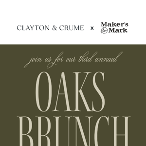 Only a Few Spots Left: Join Us for Oaks Day!