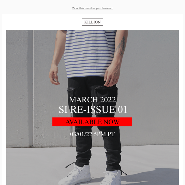 🔥Killion: MAR2022 SI Re-Issue 01⚡⚡ Live Now.⚡