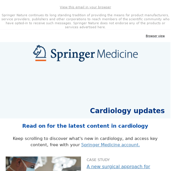 Your latest cardiology updates