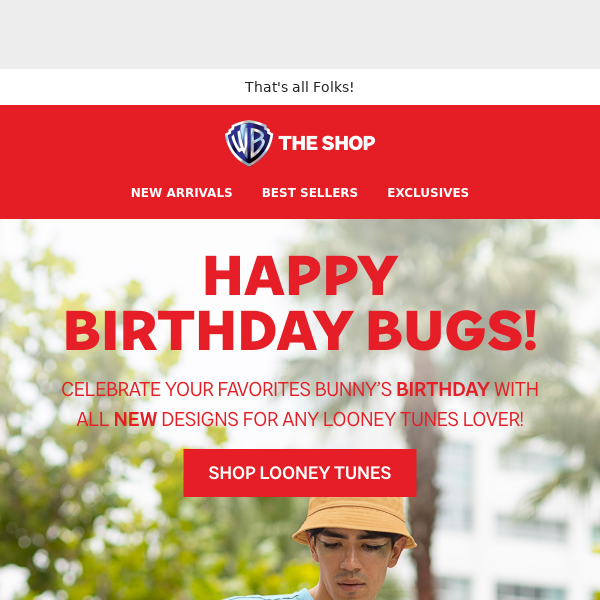 Bugs Bunny Turns 83! - Shop The Birthday Drop 🎉