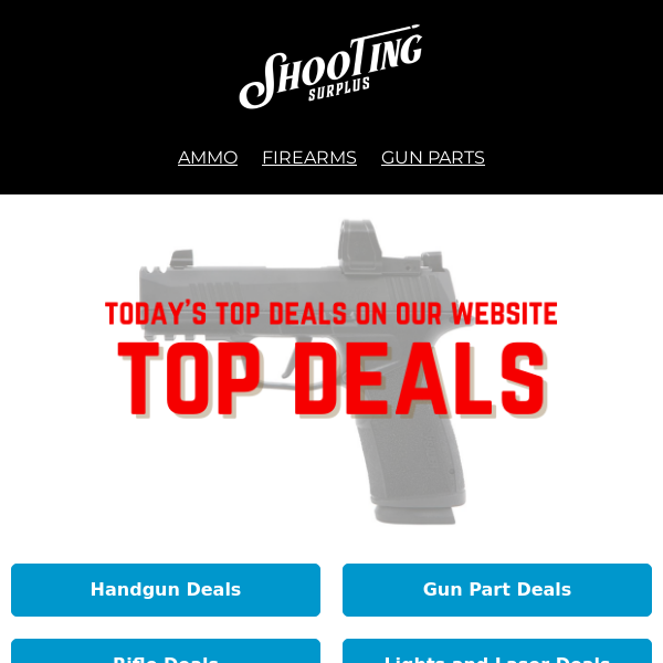 Today's Top Deals ! Guns & Ammo