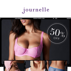 Up to 50% off Journelle Collection