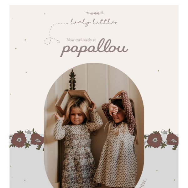  -ˋˏ Lovely Littes x Papallou ˎˊ-