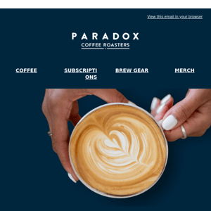 Celebrate Love with a Cup of Paradox Coffee this Valentine's Day! ❤☕
