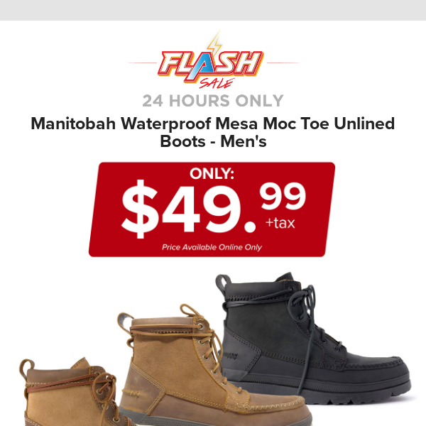 🔥  24 HOURS ONLY | MANITOBAH BOOT | FLASH SALE