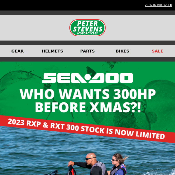 WANT 300HP BEFORE XMAS? - SEA-DOO 2023 RUN OUT - ON NOW!