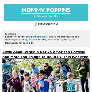 Little Amal, Virginia Native American Festival, and More Top Things To Do in DC This Weekend