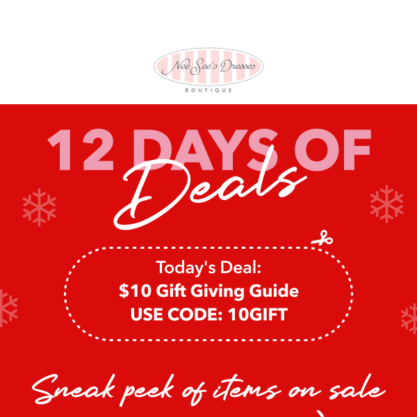 The 12 Days of Deals are almost over!