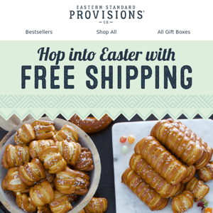 Hop Into Our EASTER SALE 🐰 🥨