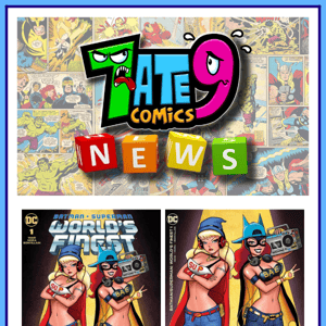 BATMAN / SUPERMAN: WORLD'S FINEST #1 Nathan Szerdy Variants - ON SALE NOW!!! 😄