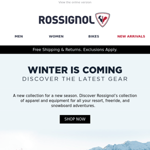 The New Rossignol Collection is Live.