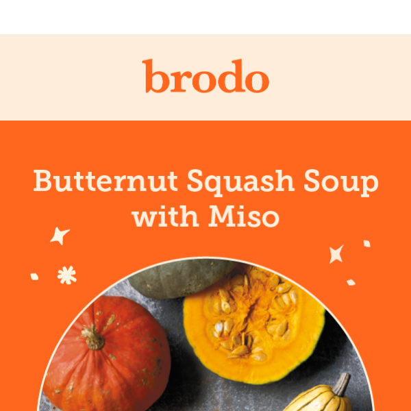 Miso-Butternut Squash Soup Recipe