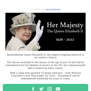 Her Majesty Queen Elizabeth II