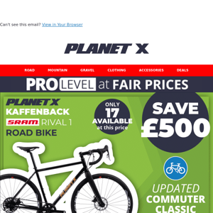 BRAND NEW BIKES FROM £599!😲