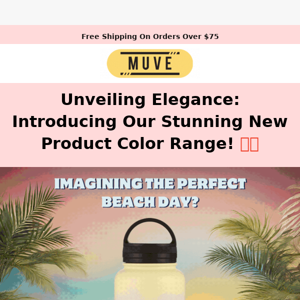 🌈 Introducing NEW colours for MUVE!