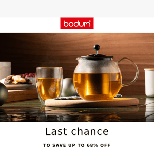 Final Chance: Exclusive Bodum Deals 🌟