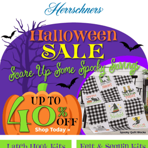 🔮🦇 Spooktacular Up To 40 % OFF Halloween.
