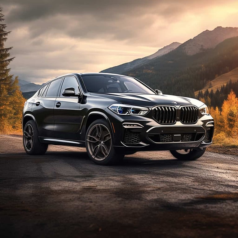 BMW X6 - BMW Vehicle Models model overview