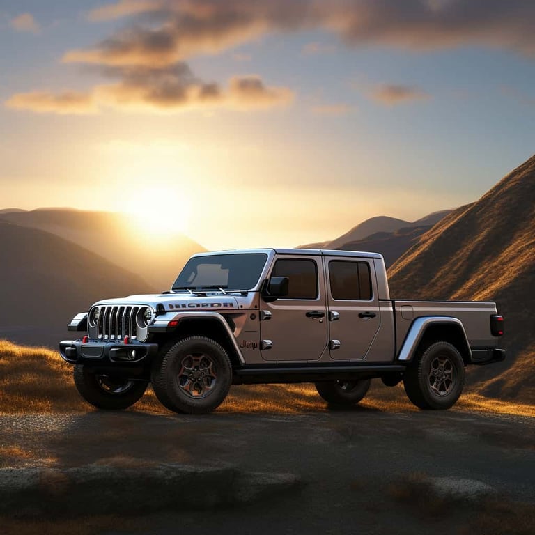 Jeep Gladiator - Jeep Vehicle Models model overview