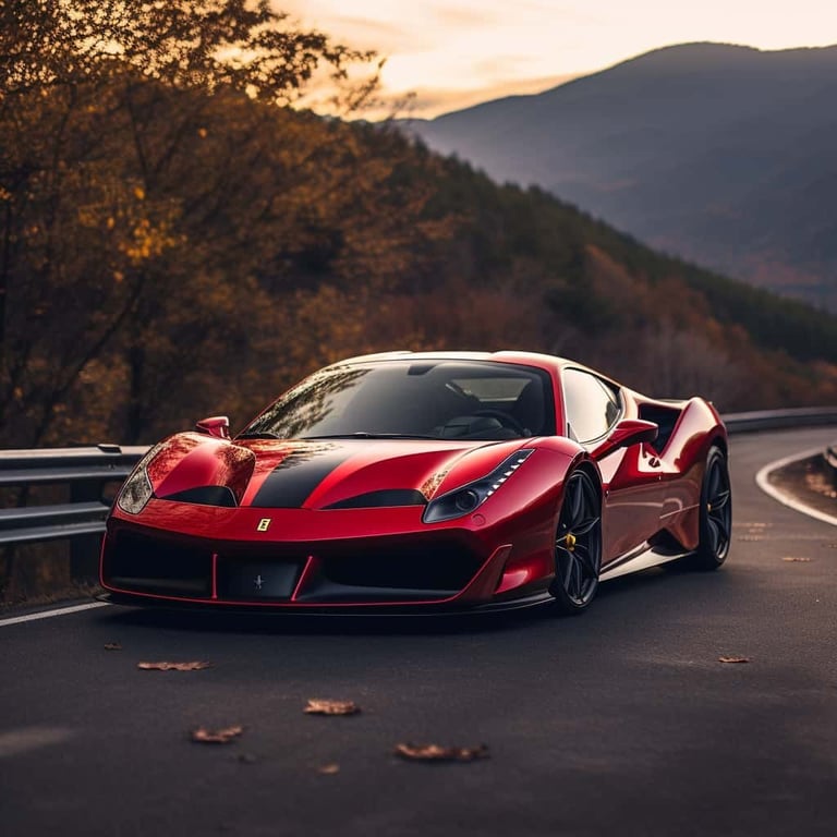 Ferrari 488 Pista - Ferrari Vehicle Models model overview