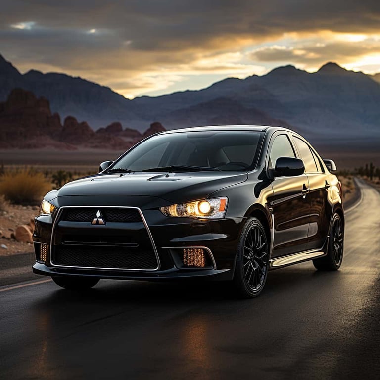 Mitsubishi Lancer - Mitsubishi Vehicle Models model overview