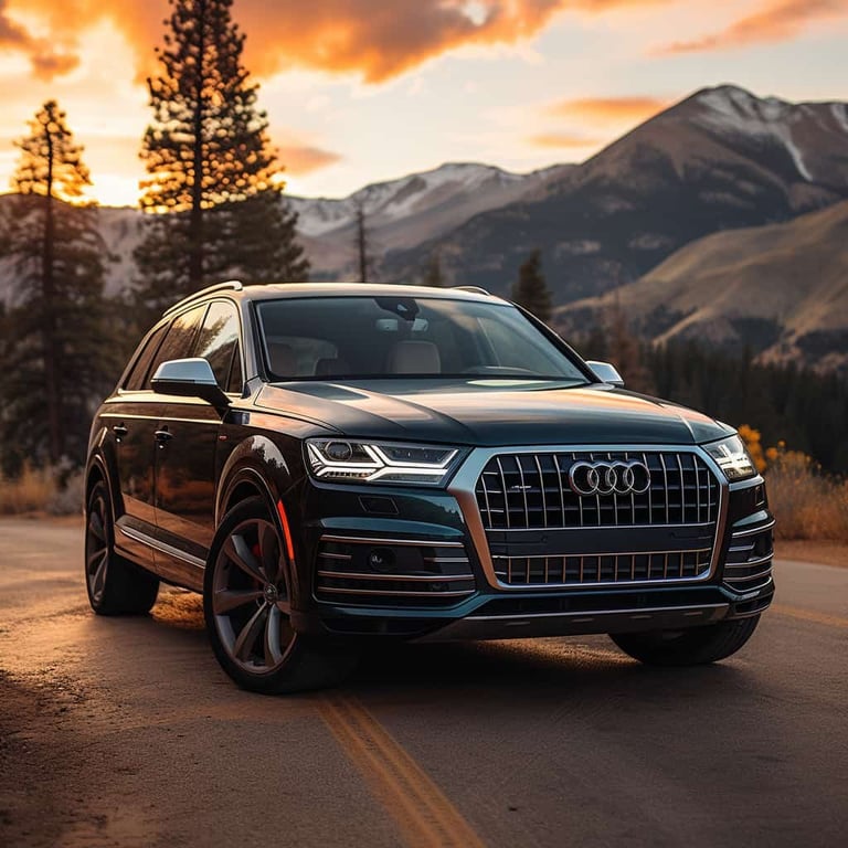 Audi Q7 - Audi Vehicle Models model overview