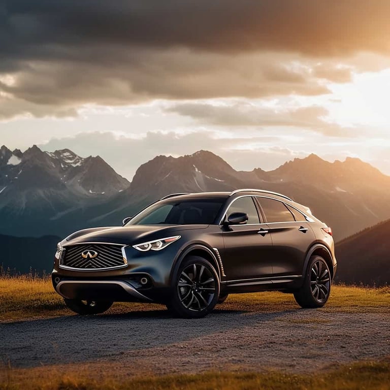 QX70 vehicle image
