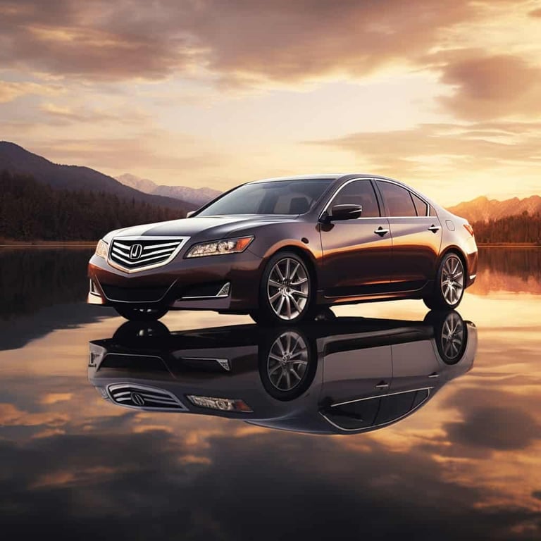 Acura RL - Acura Vehicle Models model overview