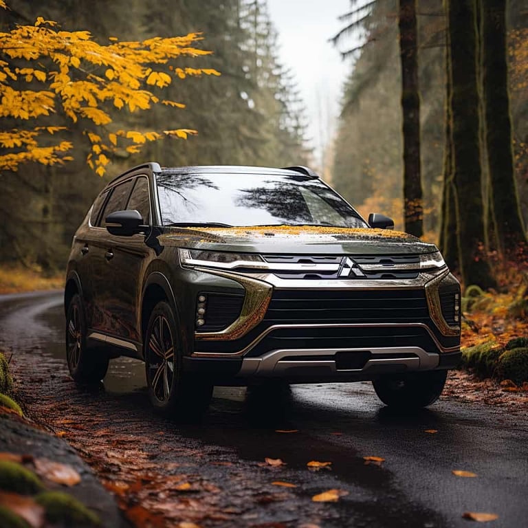 Mitsubishi Outlander - Mitsubishi Vehicle Models model overview