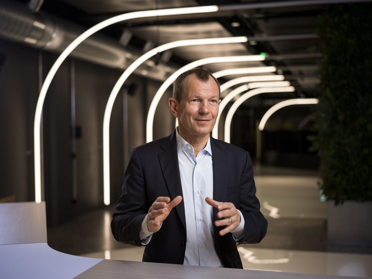 André Wall, né en 1964, dirige Ruag International depuis quatre ans et demi.