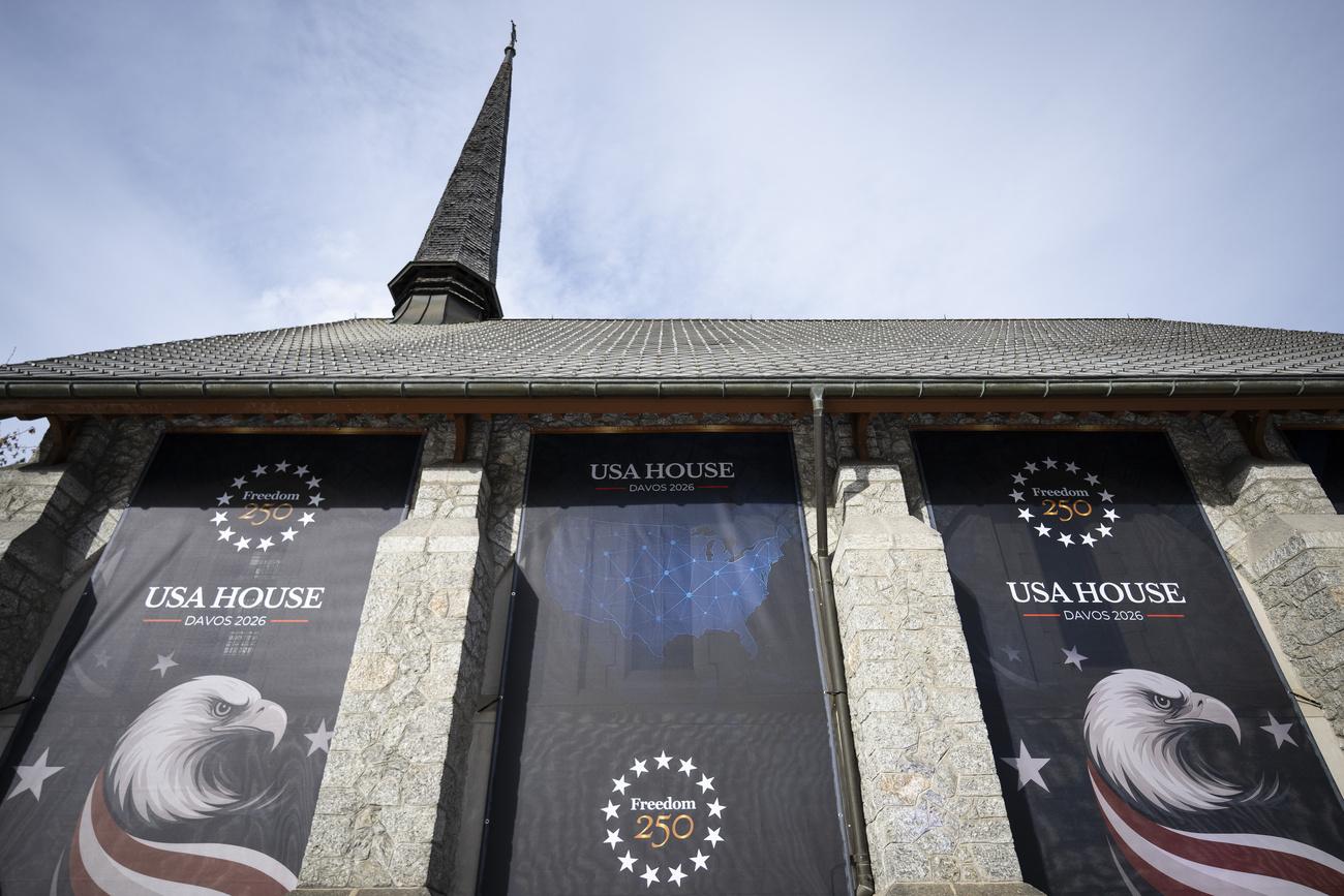 L'église anglaise de Davos devient le quartier général de la délégation américaine au WEF.
