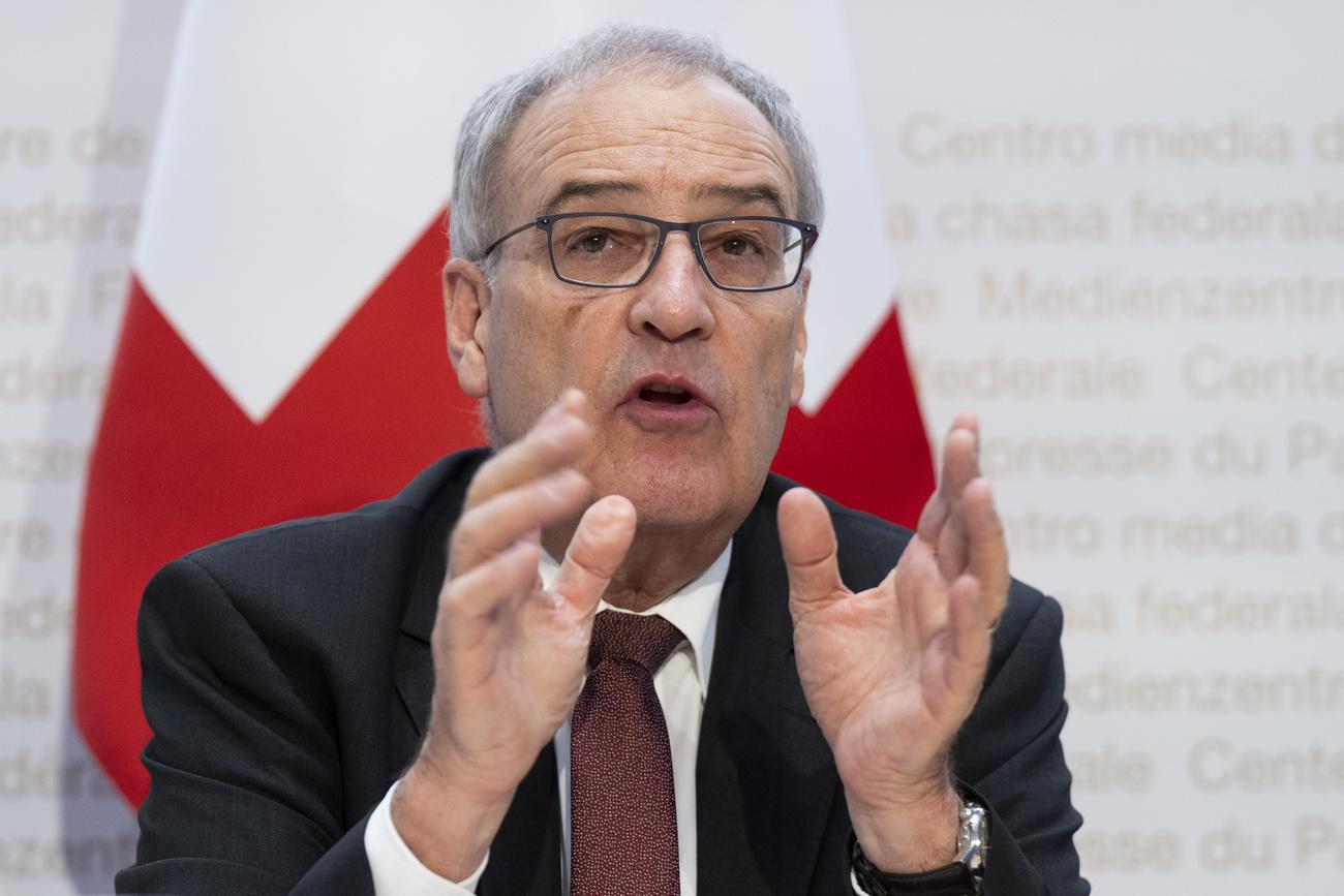 Guy Parmelin dit avoir eu des «rencontres constructives» à Washington ...