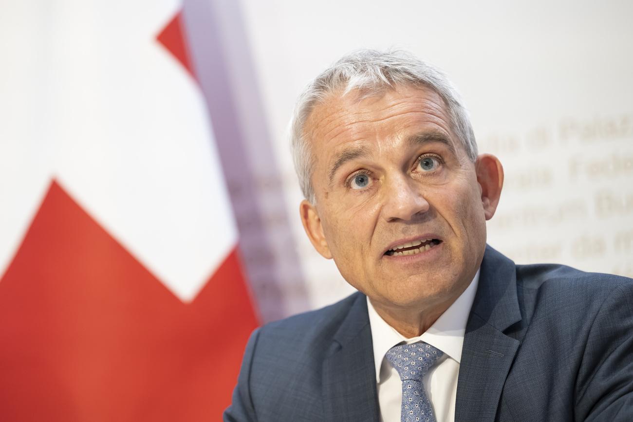 Le conseiller fédéral en charge de la Justice et de la Police, Beat Jans était l'invité spécial de la rentrée des entreprises de la FER Genève.