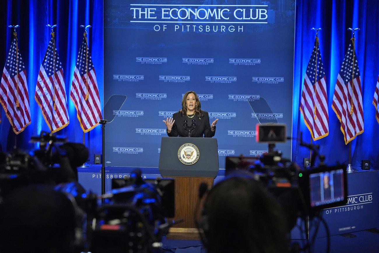 Kamala Harris a reconnu que le coût de la vie restait «trop élevé» pour les ménages.