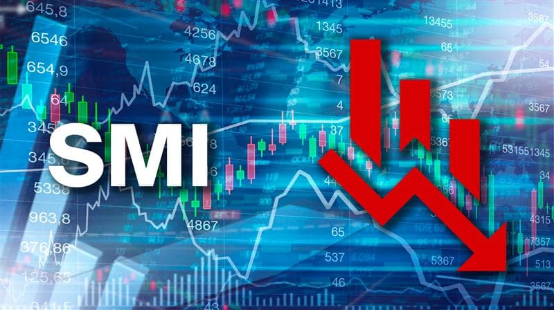 La Bourse suisse toujours dans le rouge à l’approche de la mi-journée