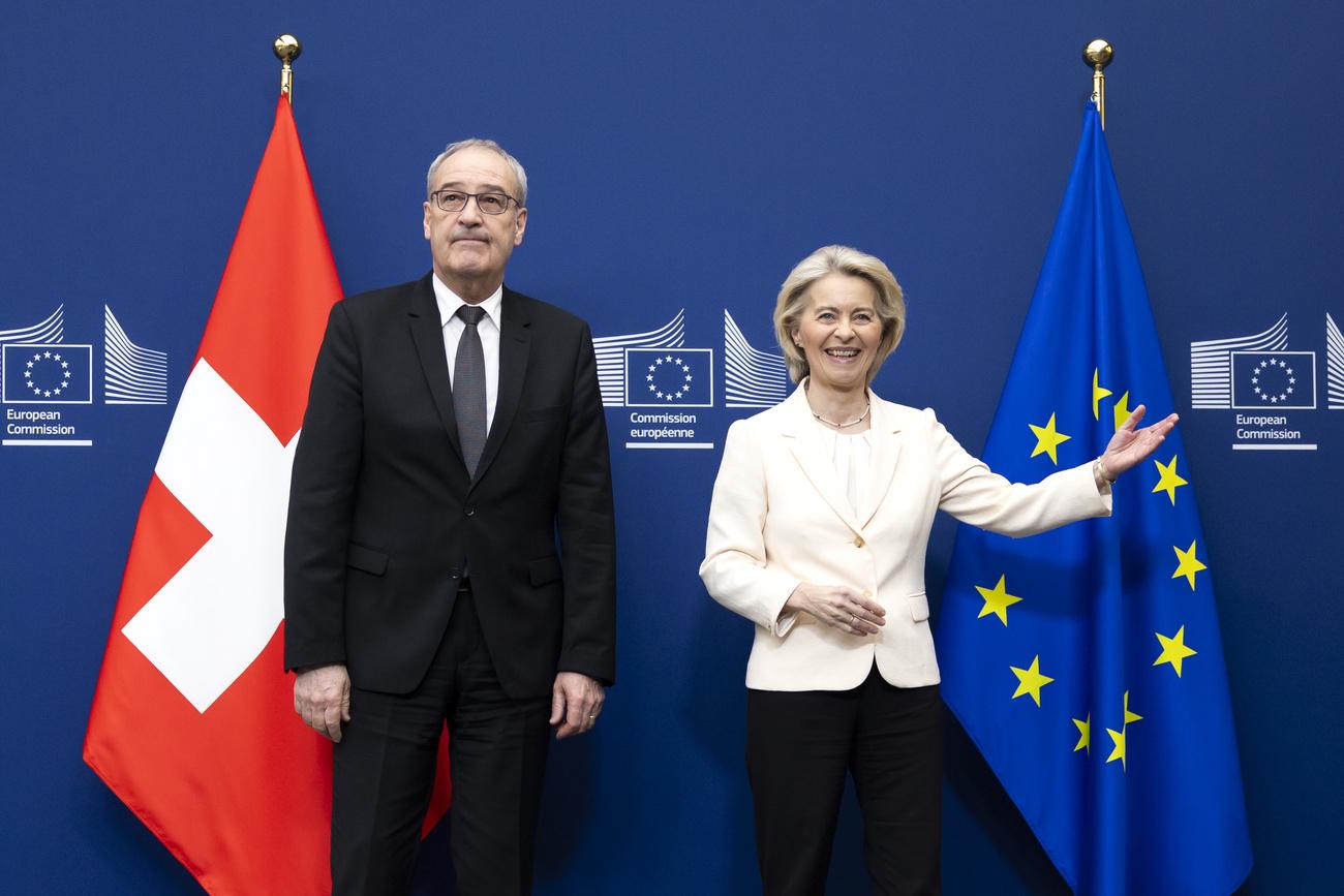 Accord bilatéral signé par Guy Parmelin et Ursula von der Leyen | Agefi.com