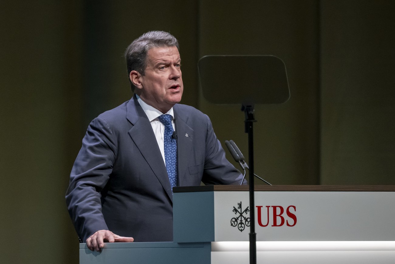 Le président d'UBS, Colm Kelleher, a défendu la rémunération du CEO lors de l'assemblée générale à Bâle.