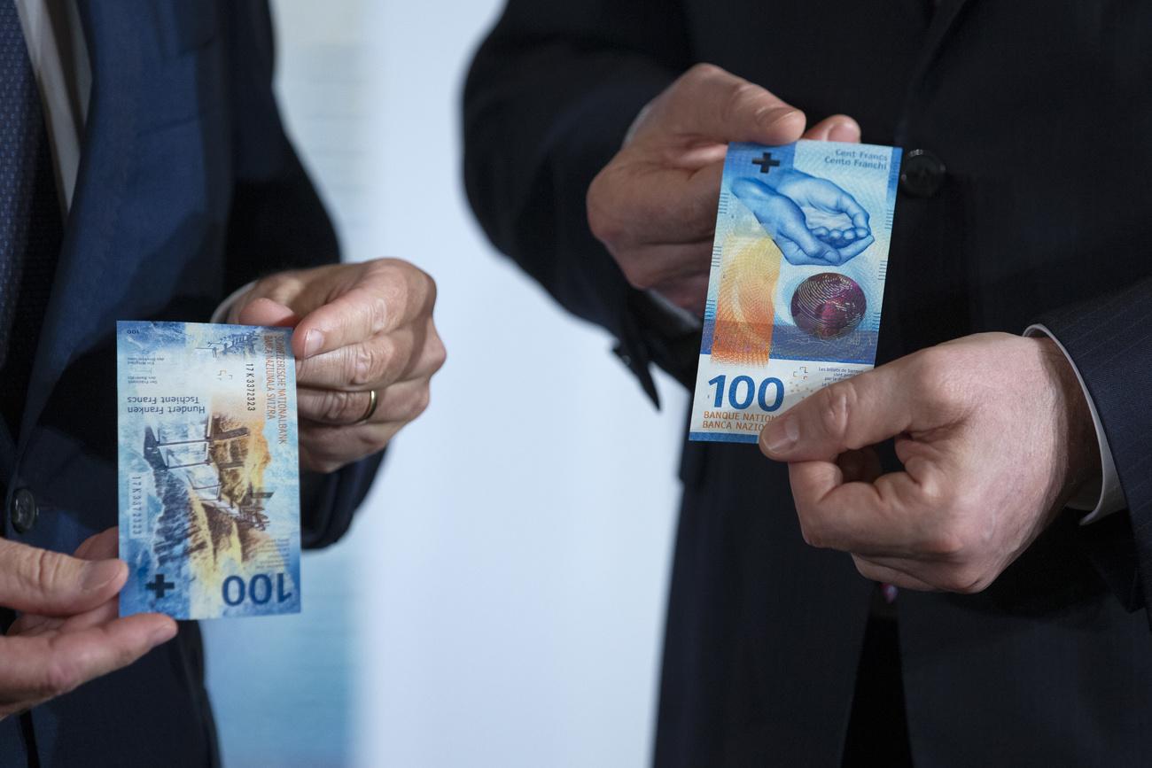 La coupure la plus récente, de 100 francs, avait pris sa place dans les portefeuilles en 2019.