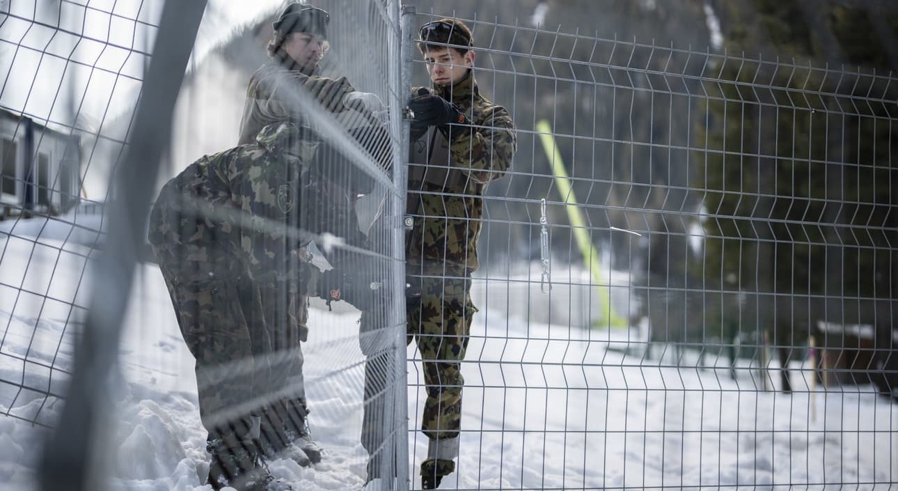 Une partie des militaires sont engagés pour protéger les infrastructures à Davos, une autre assurera la sauvegarde de la souveraineté de l’espace aérien, la logistique et l’aide au commandement.