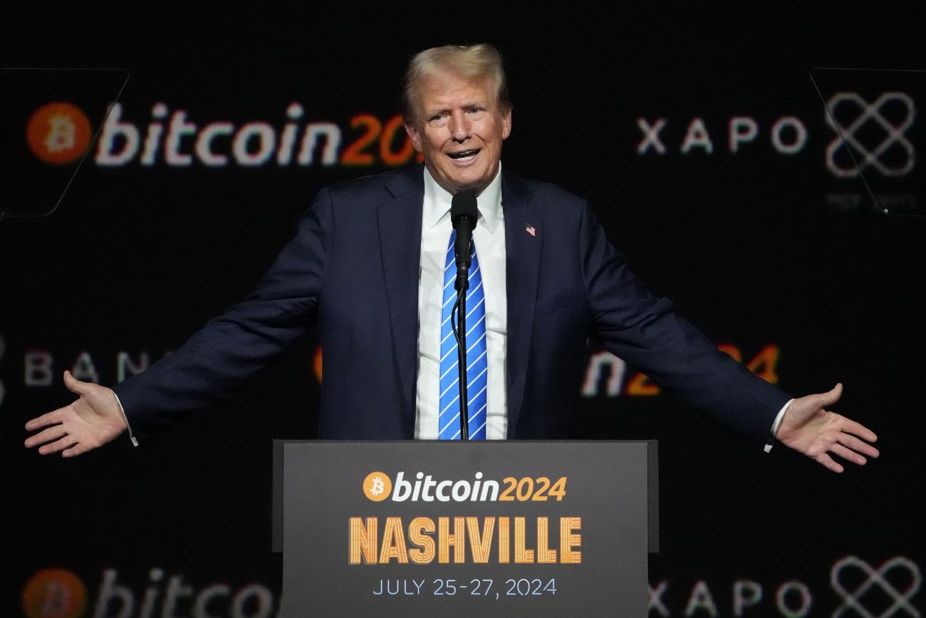 La crypto suisse étudie la feuille de route de Donald Trump | Agefi.com